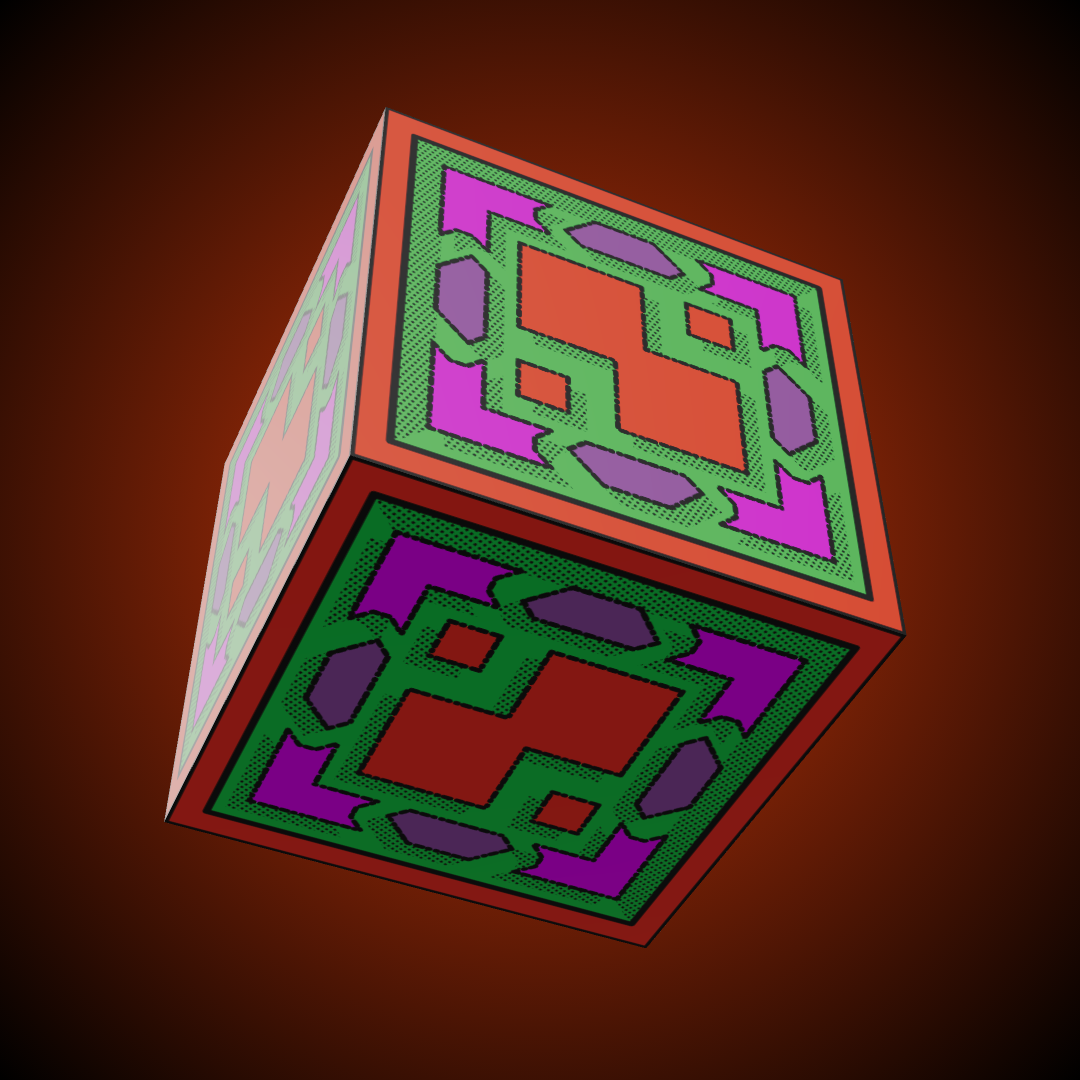 🧊 MYSTERY CUBE GEN1 #18 static token preview