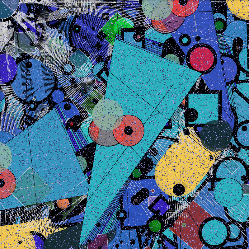 Kandinsky's mind #8 static token preview