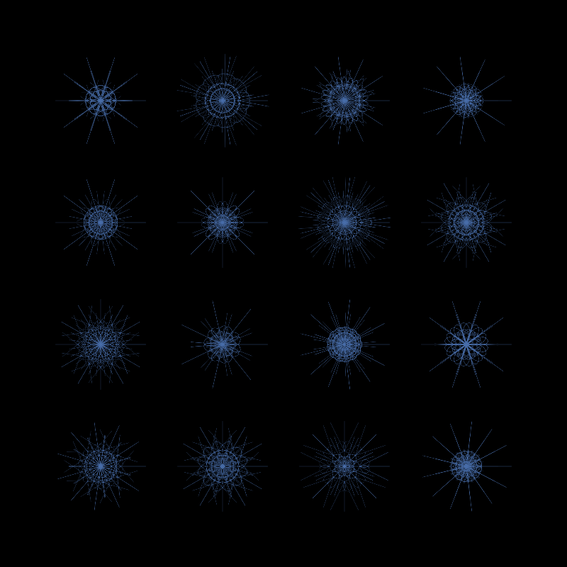 Snowflakes #2 static token preview