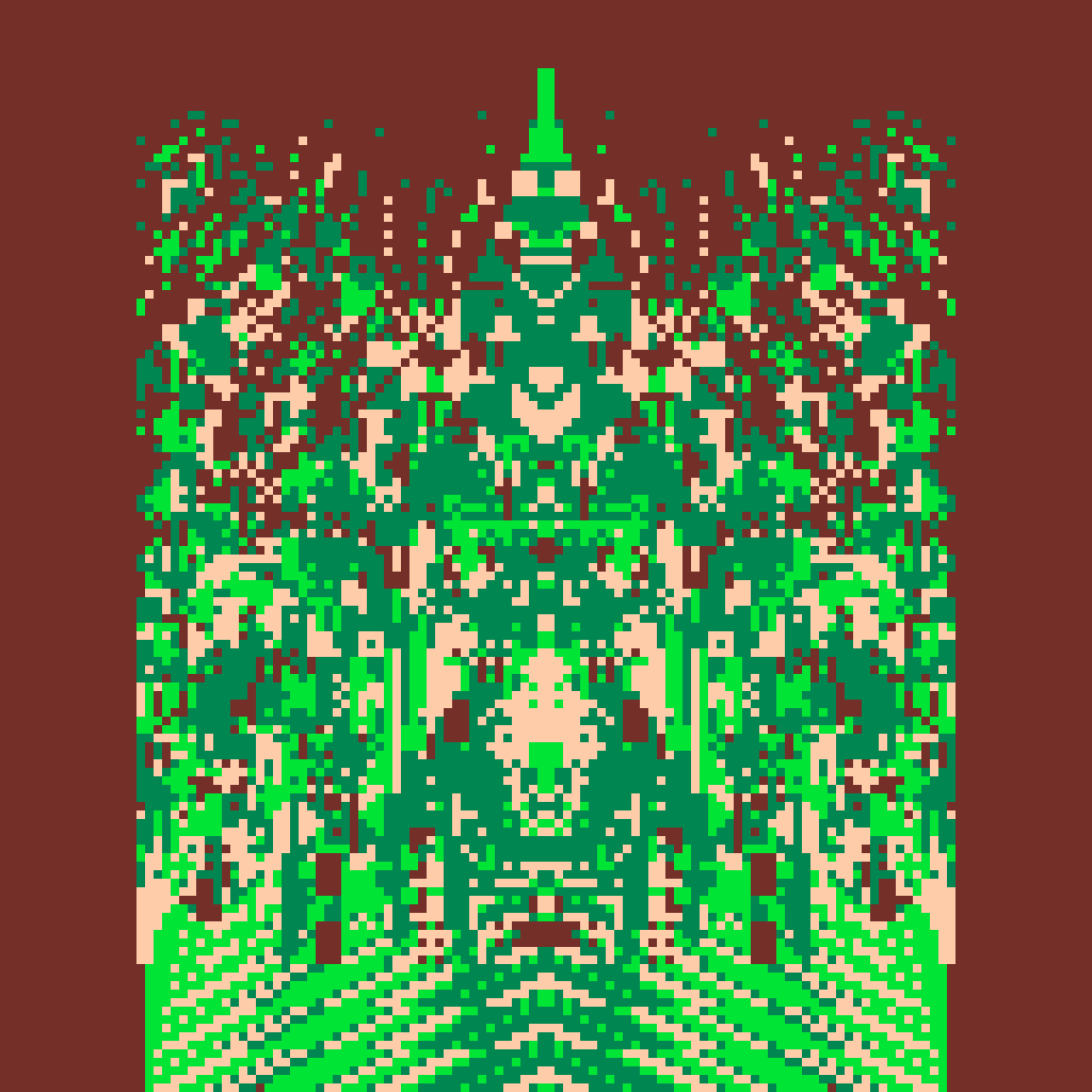 Ideocartogrpahy: Hyperspectral Temples #17 static token preview