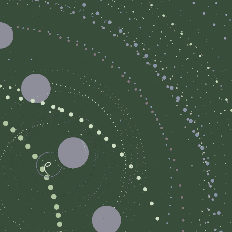 Chaotic Orbits #1 static token preview