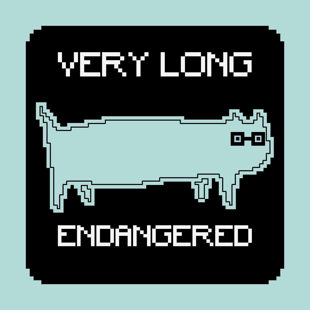 VERY LONG ENDANGERED CAT #5 static token preview