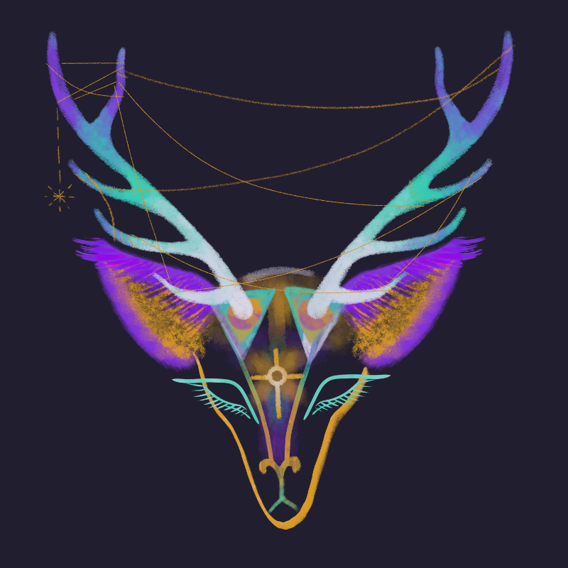 Horned beasts #1 static token preview