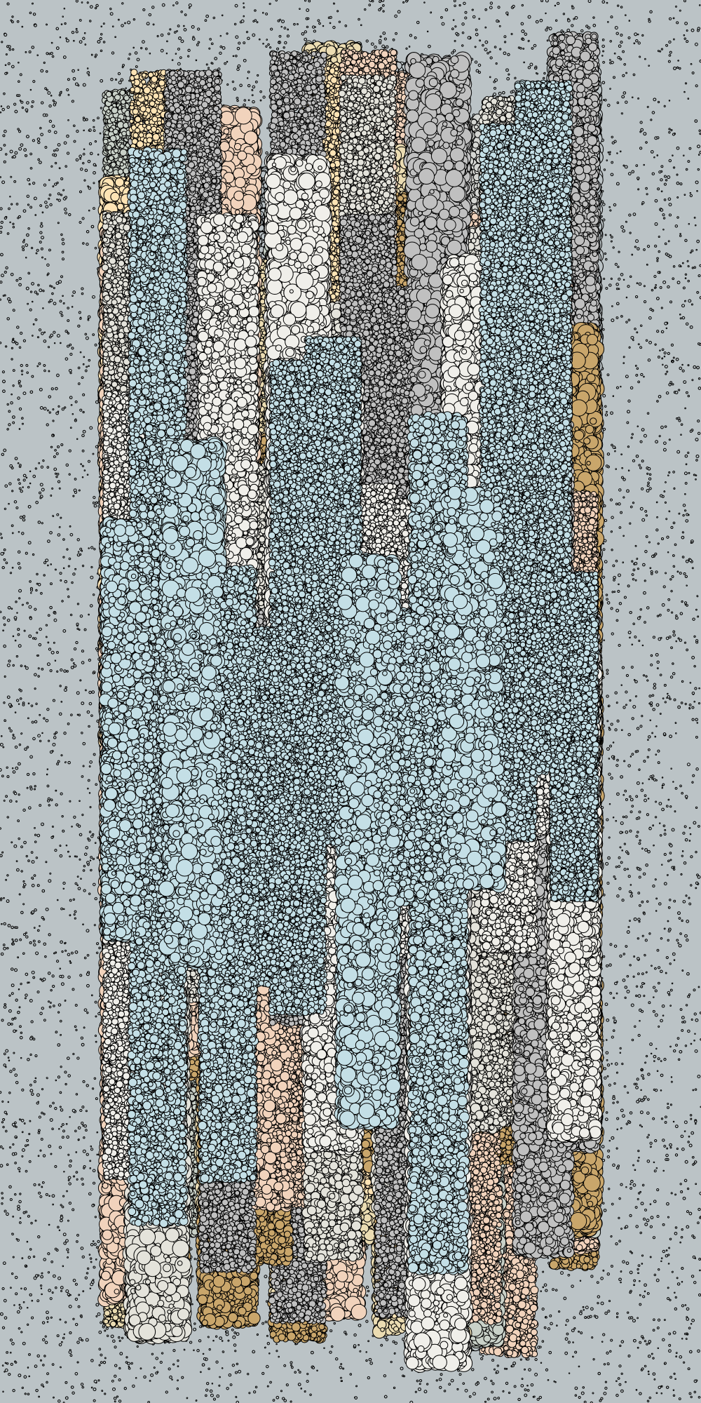 Assorted bubble textures #8 static token preview