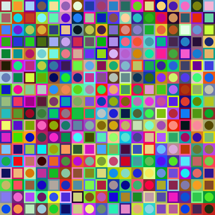 Square Dot Composition #353 static token preview