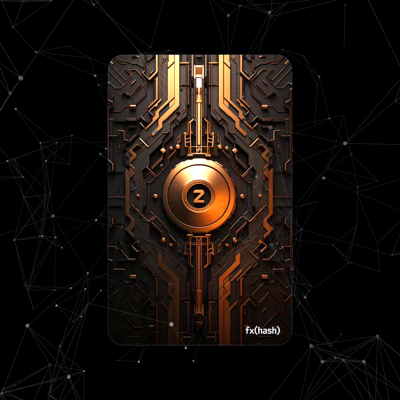 FXHash 2.0 Card #15 static token preview
