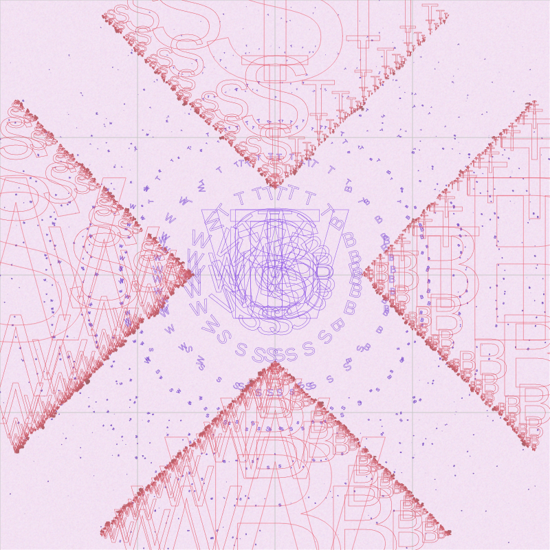 WTBS Logo with Fractals #156 static token preview