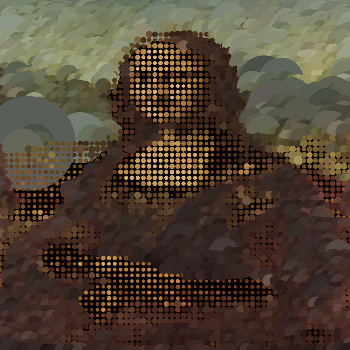 Getting Close to Monna Lisa #20 static token preview