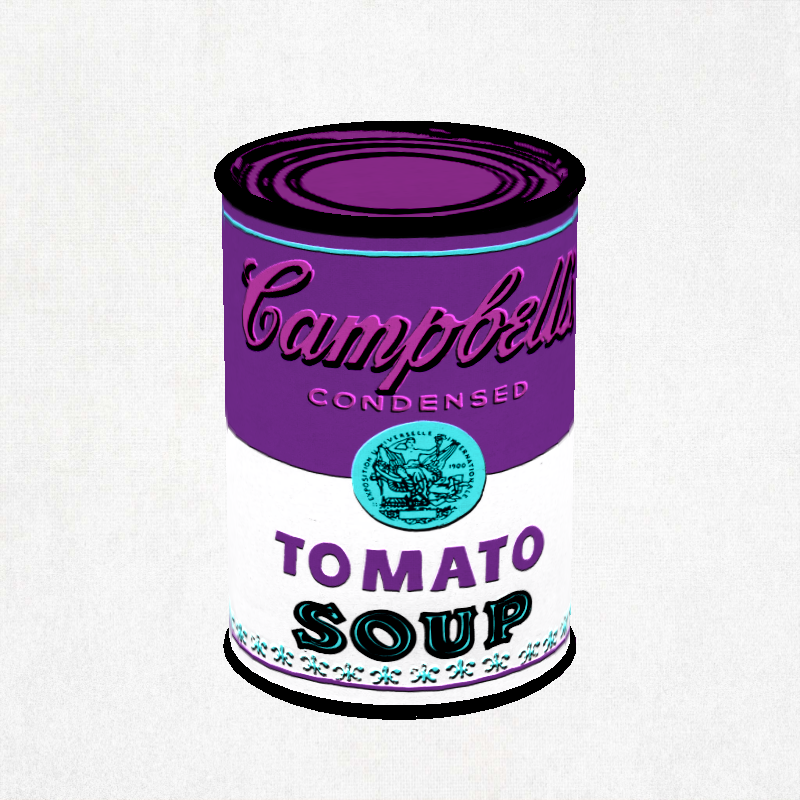 500 and 32 Campbell's Soup Cans #6 static token preview