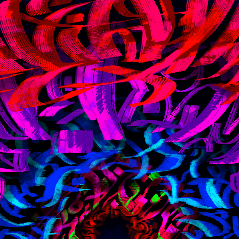 Abstract Caligrafitti #5 static token preview