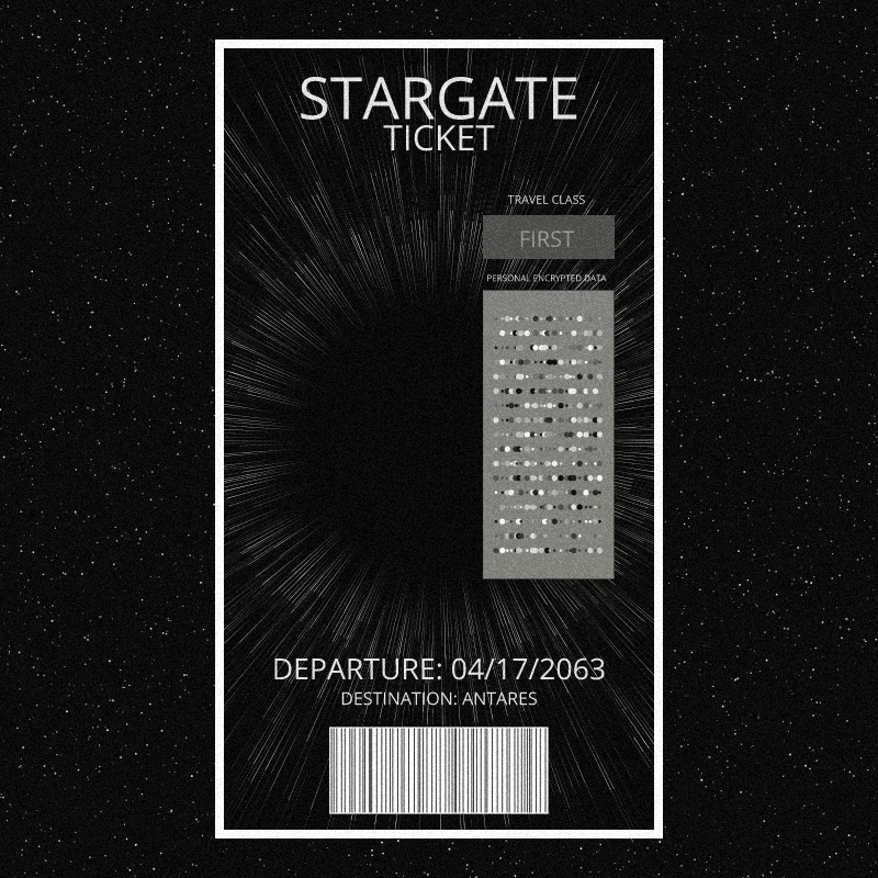 Stargate Ticket | Reboot #14 static token preview