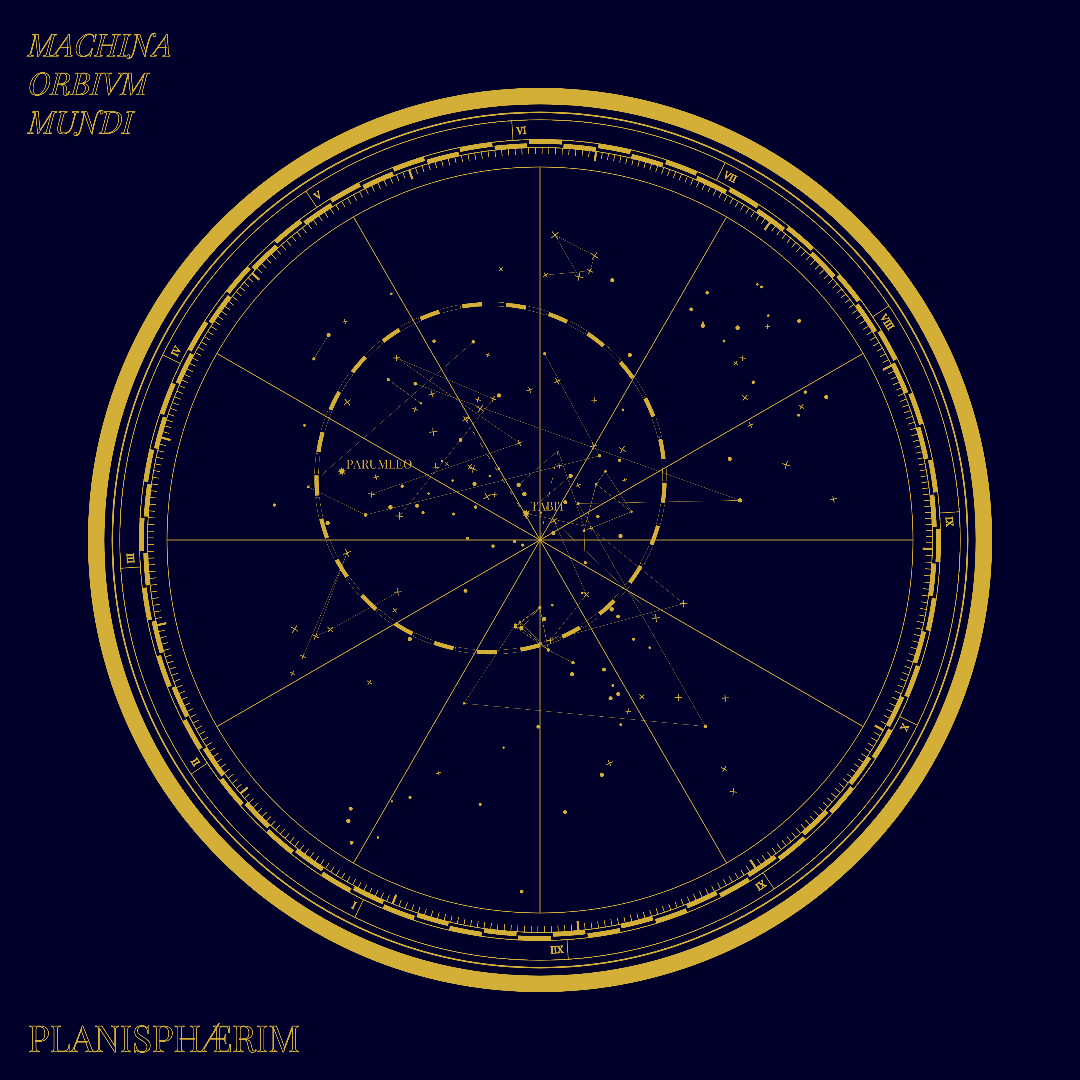 A Fictional Map Of Constellations #13 static token preview