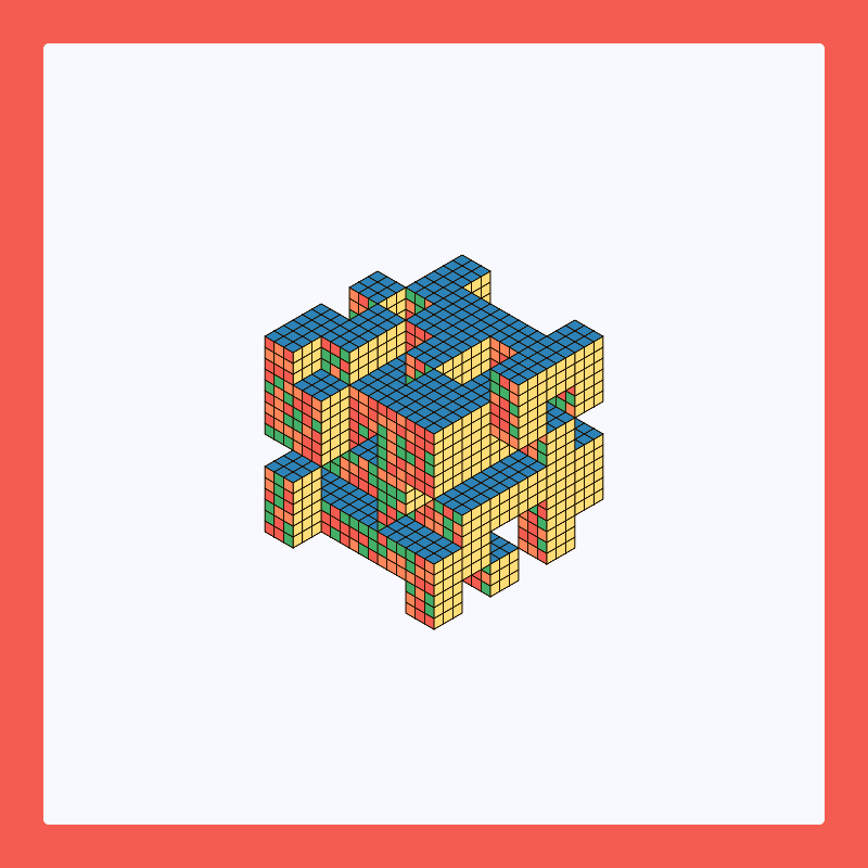 Rubik’s Fortress II #20 static token preview