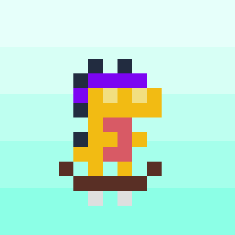 Coded Tiny Dinos #394 static token preview