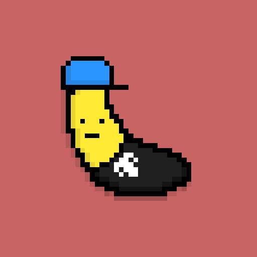 Pixel Bananas #5 static token preview
