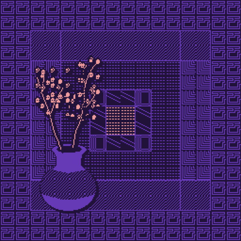 Purple Vases #20 static token preview