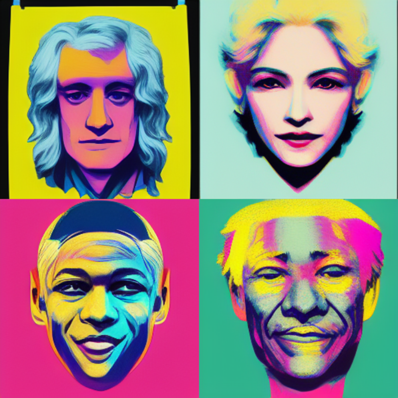 Worldy Warhol #5 static token preview