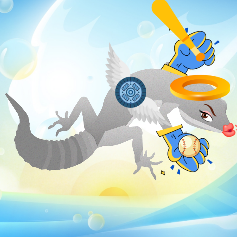 Gecko Warrior #5 static token preview