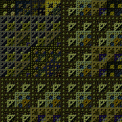 Binary landscapes #17 static token preview