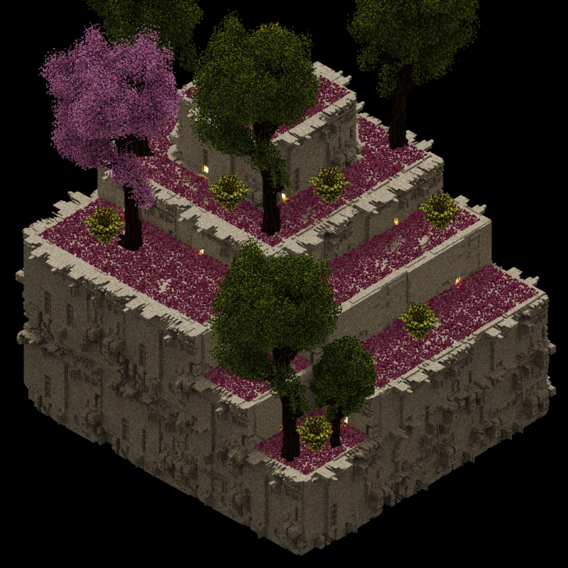 Voxel Temple #20 static token preview