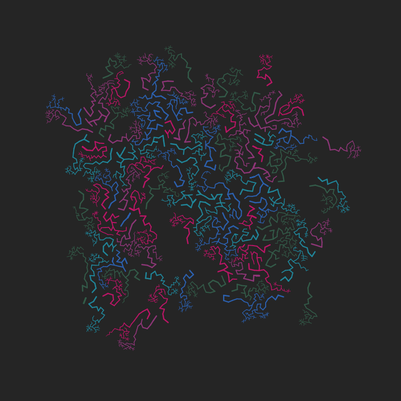 Random circle of Fractals #4 static token preview