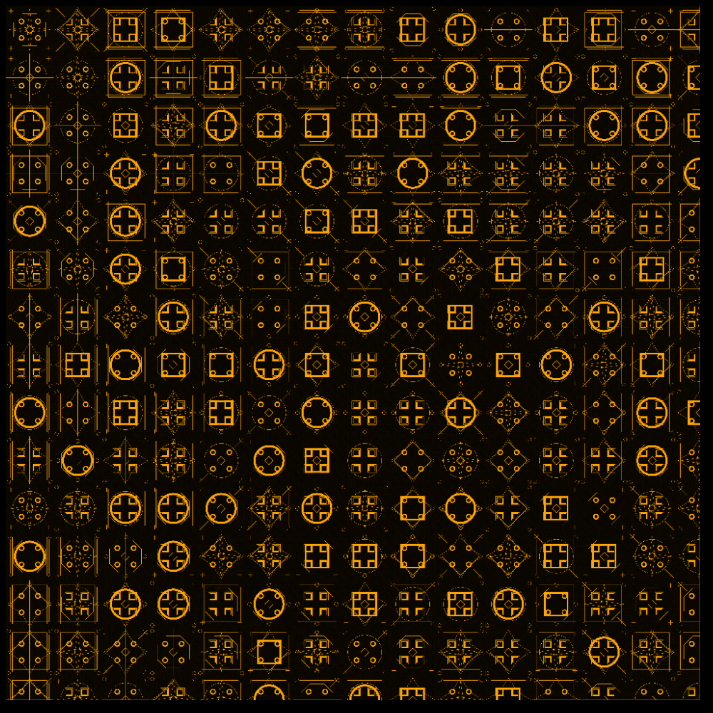 colorized_geometric_pattern #18 static token preview