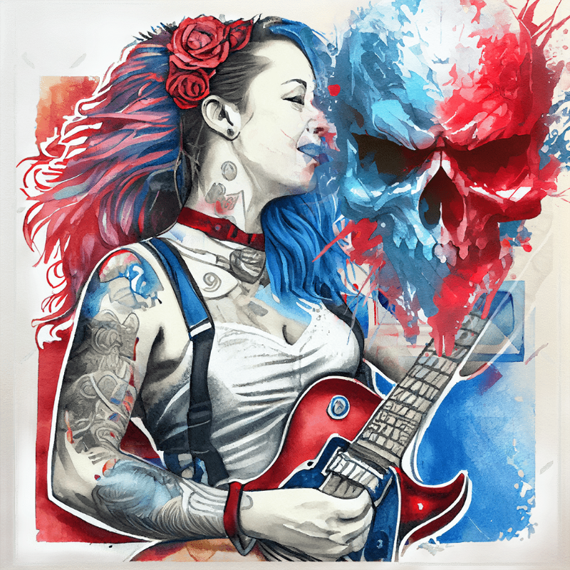 Hard Rock Girl 1 #11 static token preview