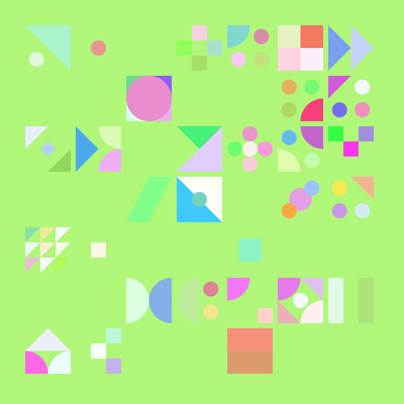 Confetti Shapes #57 static token preview