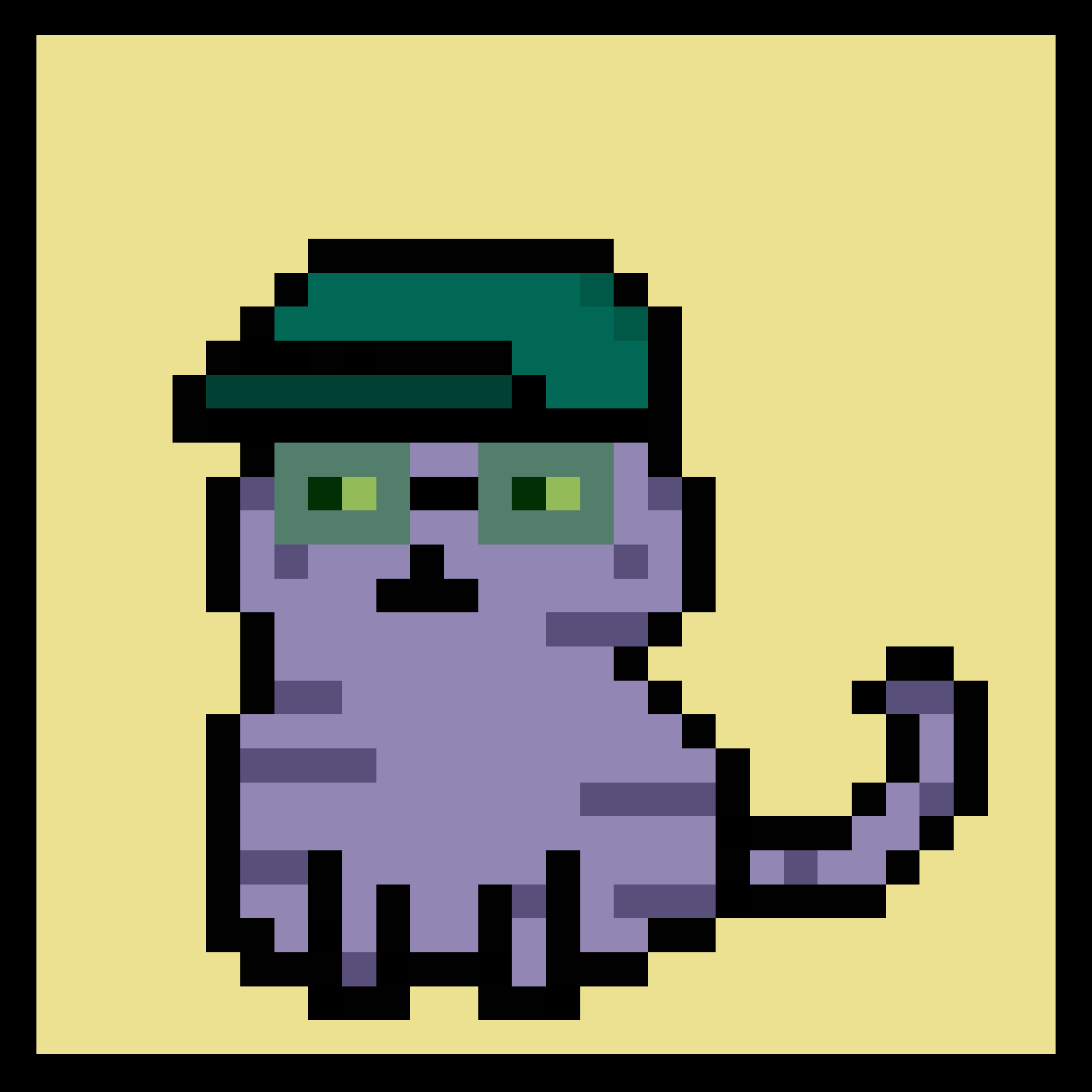 Lazy Kitties #991 static token preview