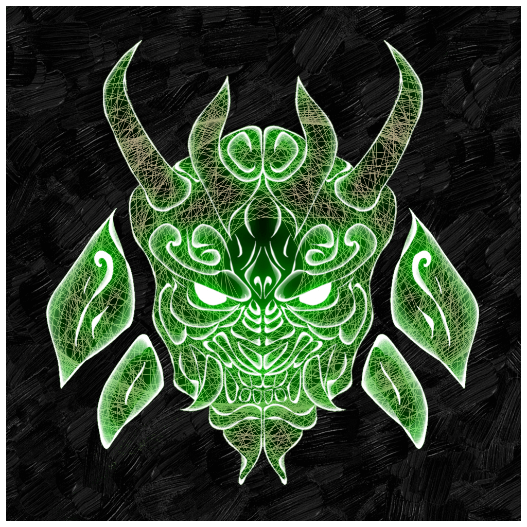 THE DEMON'S [EVOLVED] #10 static token preview