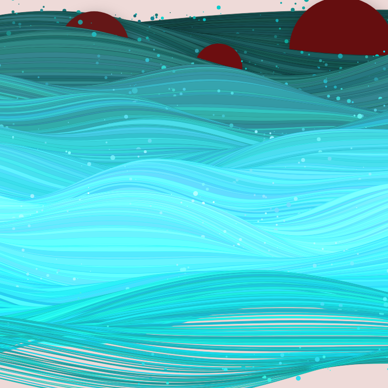 The Ocean Waves #10 static token preview