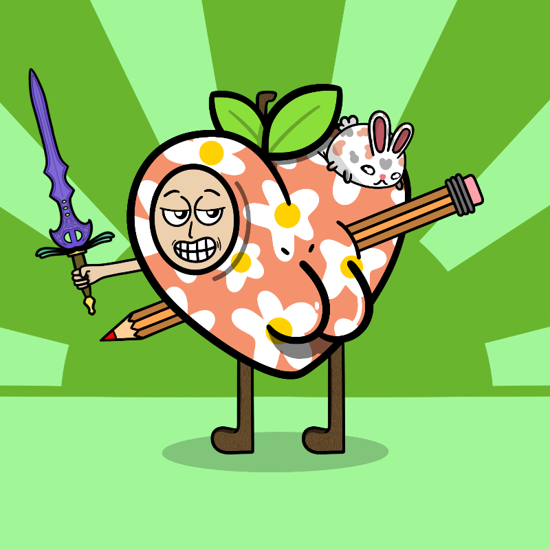 Dat Ass Peach #3 static token preview