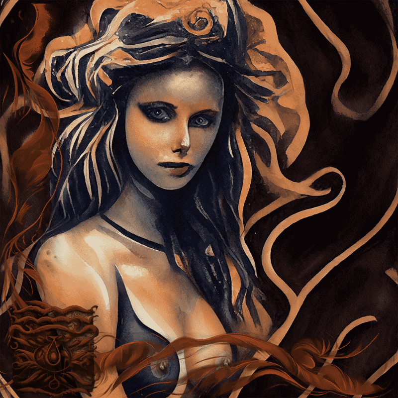 Virgo Girl #2 static token preview
