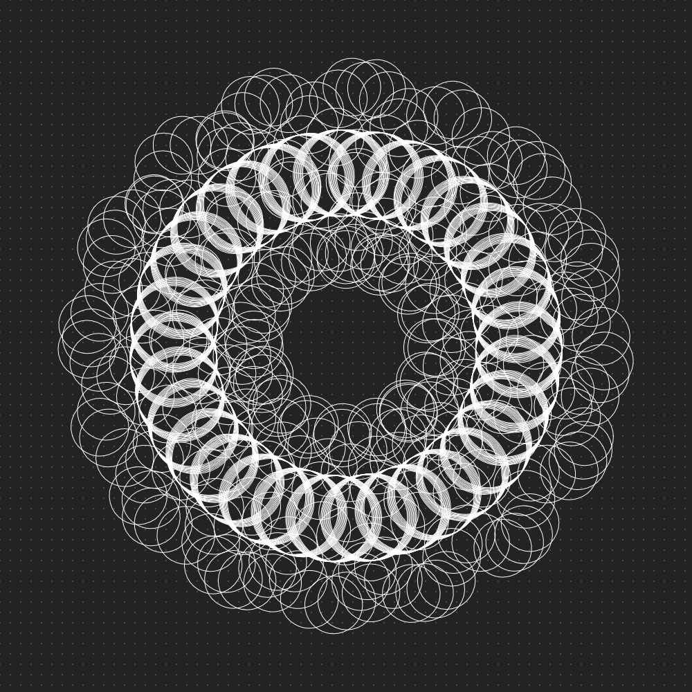 Spirographic Symphony #1 static token preview