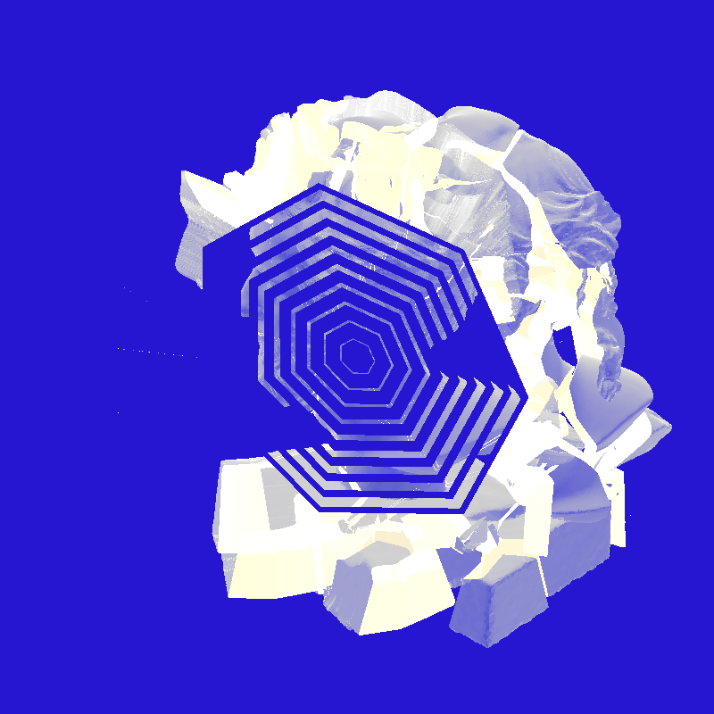 Exploding headz #18 static token preview