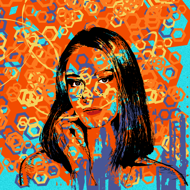 Woman in Austin - Keep it weird #7 static token preview
