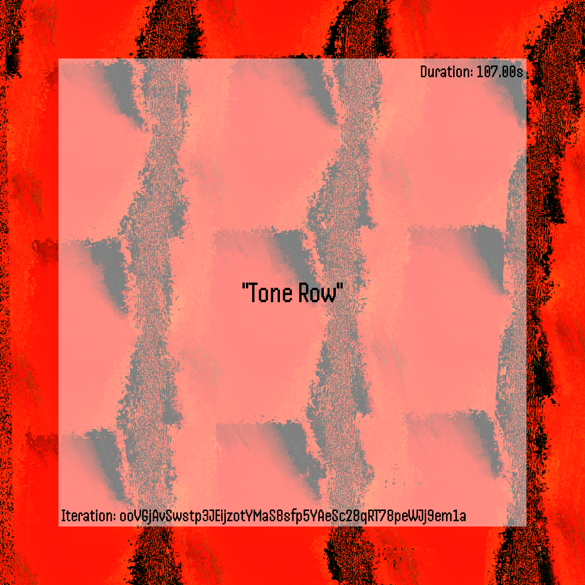 Tone Row #19 static token preview