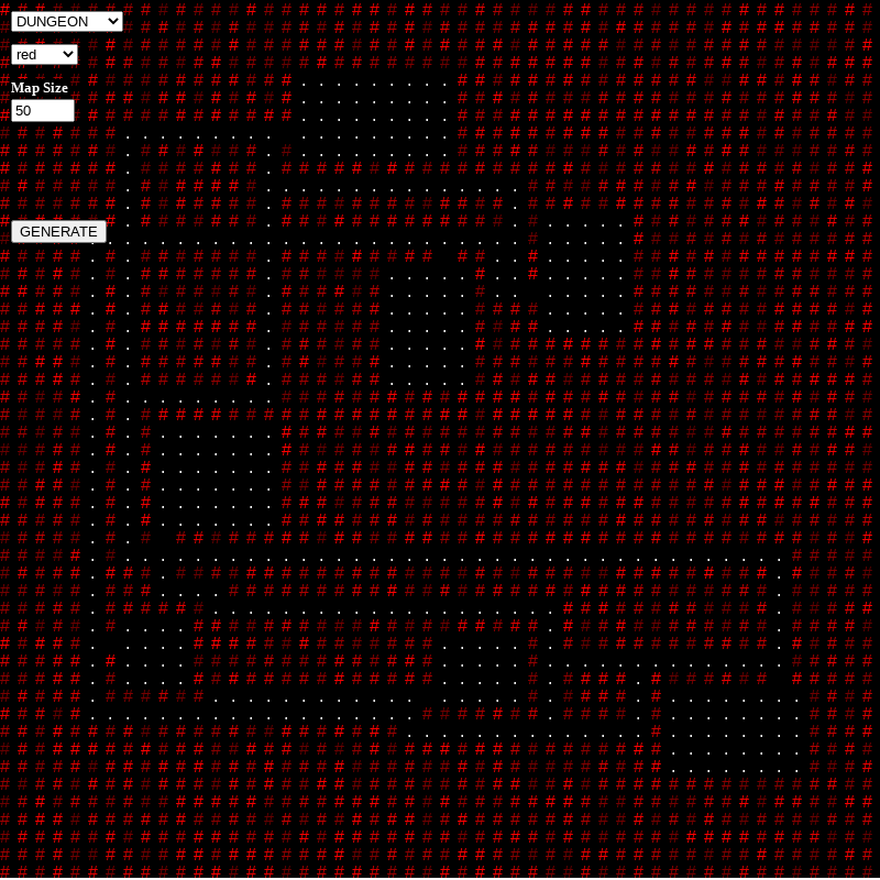 ascii DUN-GEN static project preview