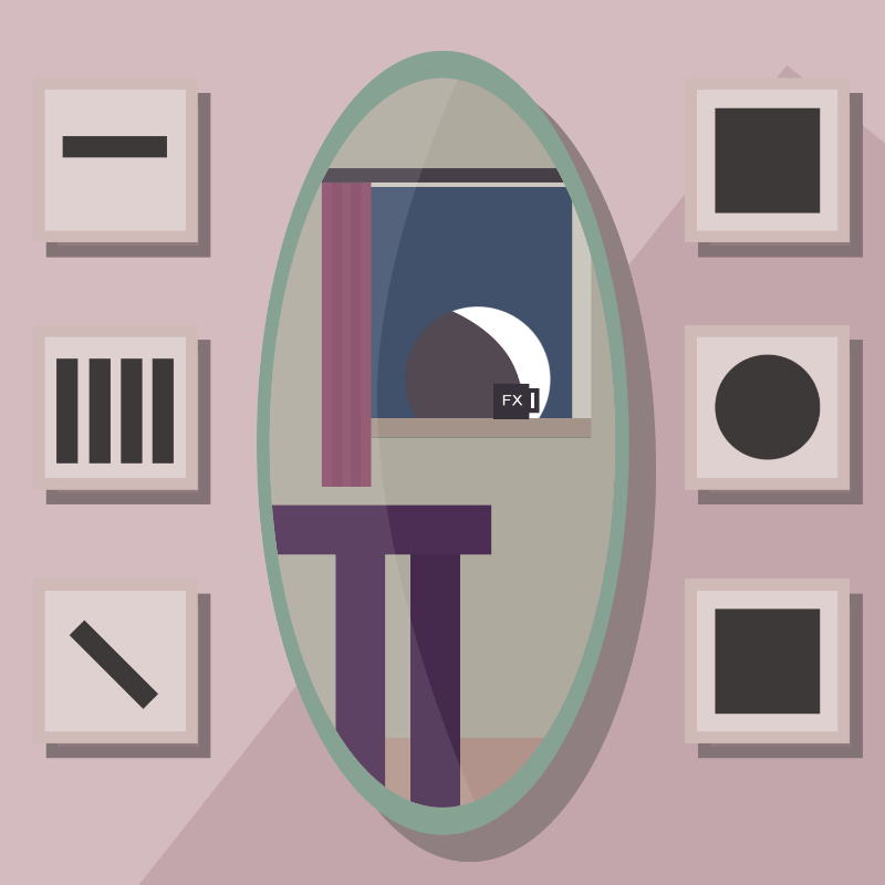 A moon in\and the mirror. #11 static token preview