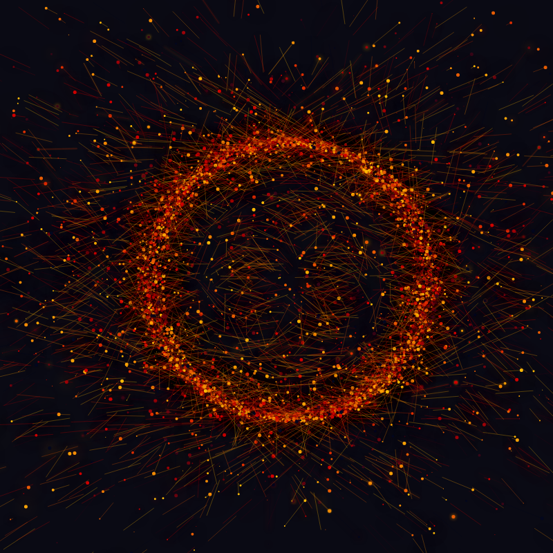 Supernova Scatter #17 static token preview