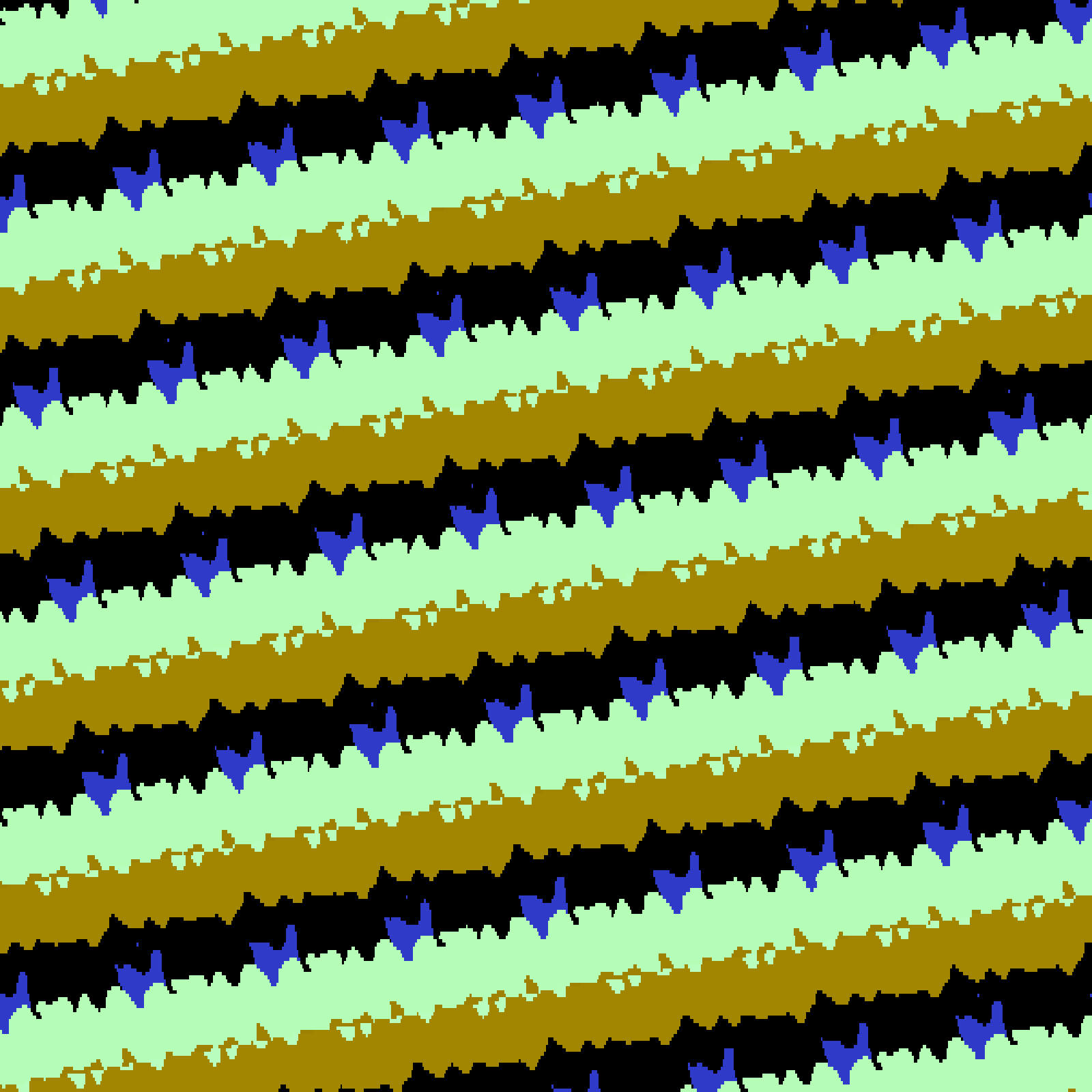 Dithered Stripes #3 static token preview