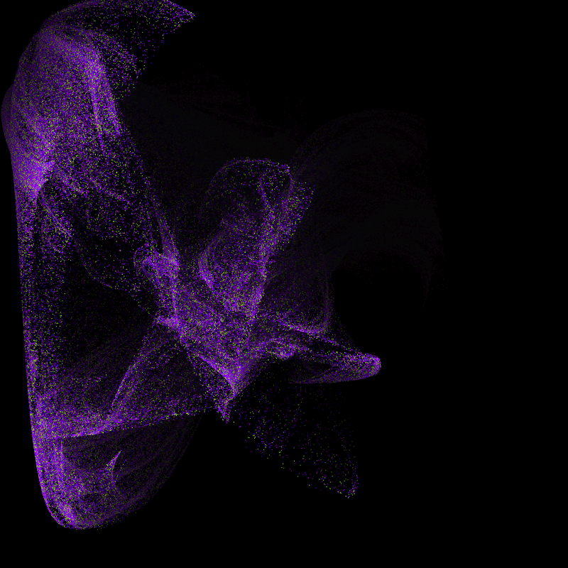 Fractal Amoeba #20 static token preview