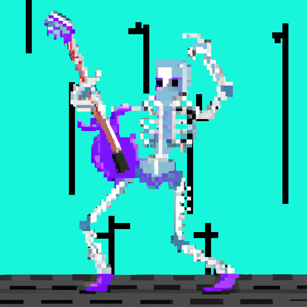 The Rolling Bones - Blasted Bassists #5 static token preview