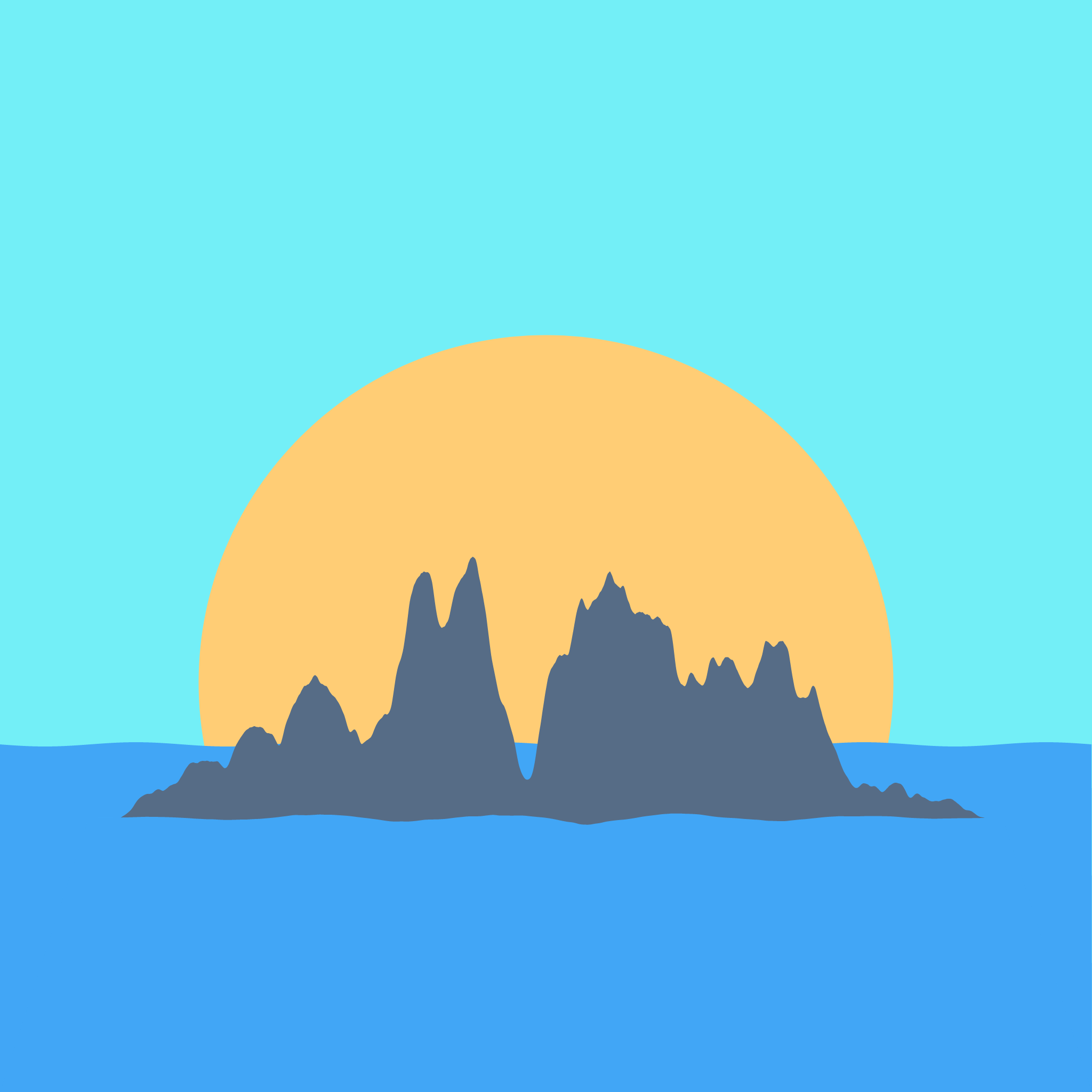 Islandscape #6 static token preview