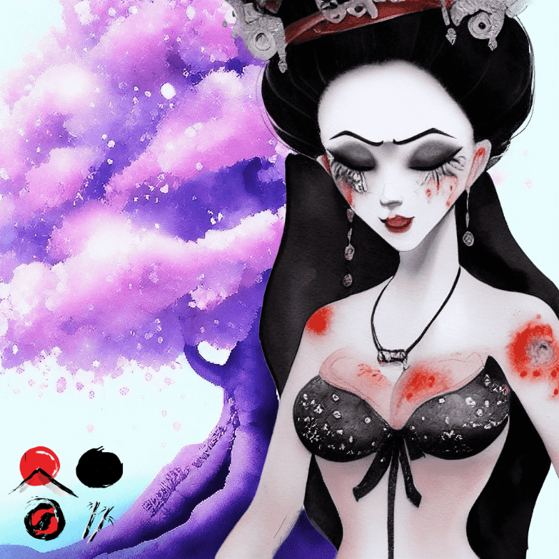 Satura Geisha #4 static token preview