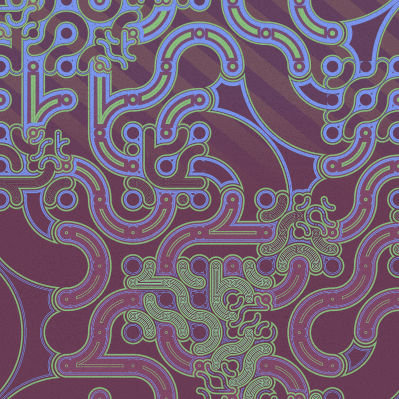 Tribal Lines #22 static token preview