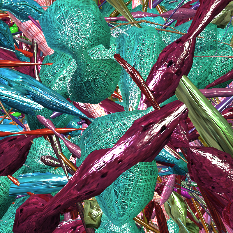 Prismatic Thickets #262 static token preview