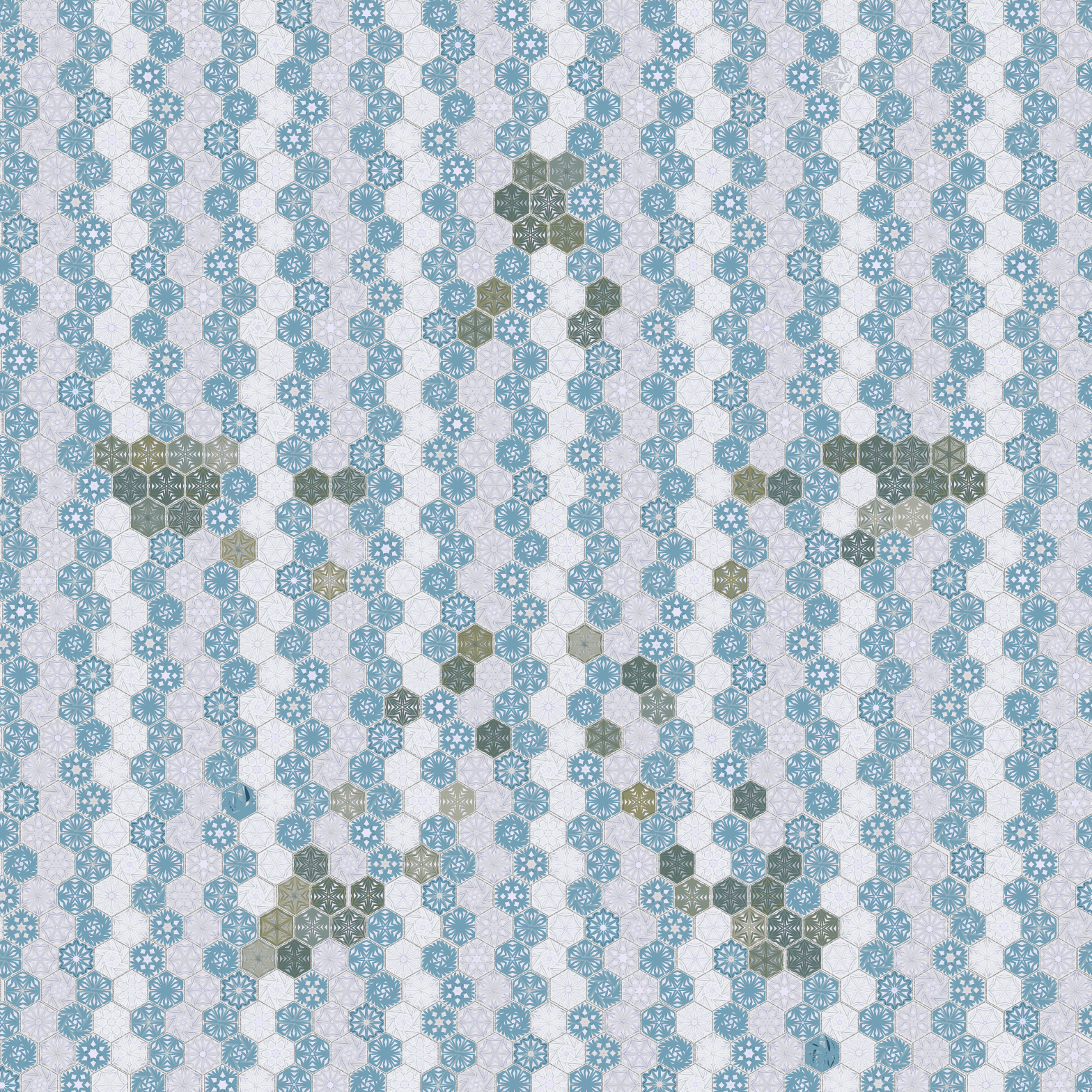 Glimpse Of Geometrical Azulejos #10 static token preview