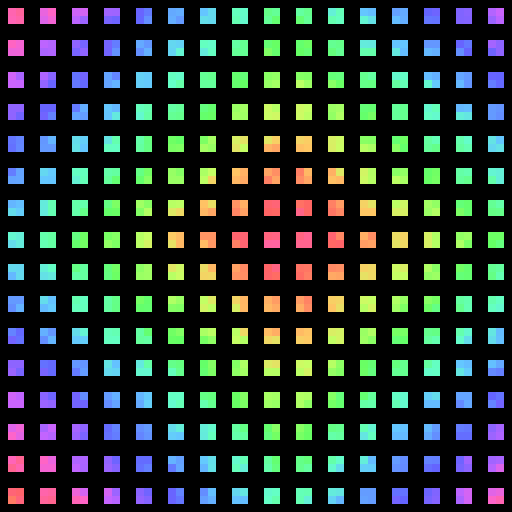 Animated RGB Squares #4 static token preview