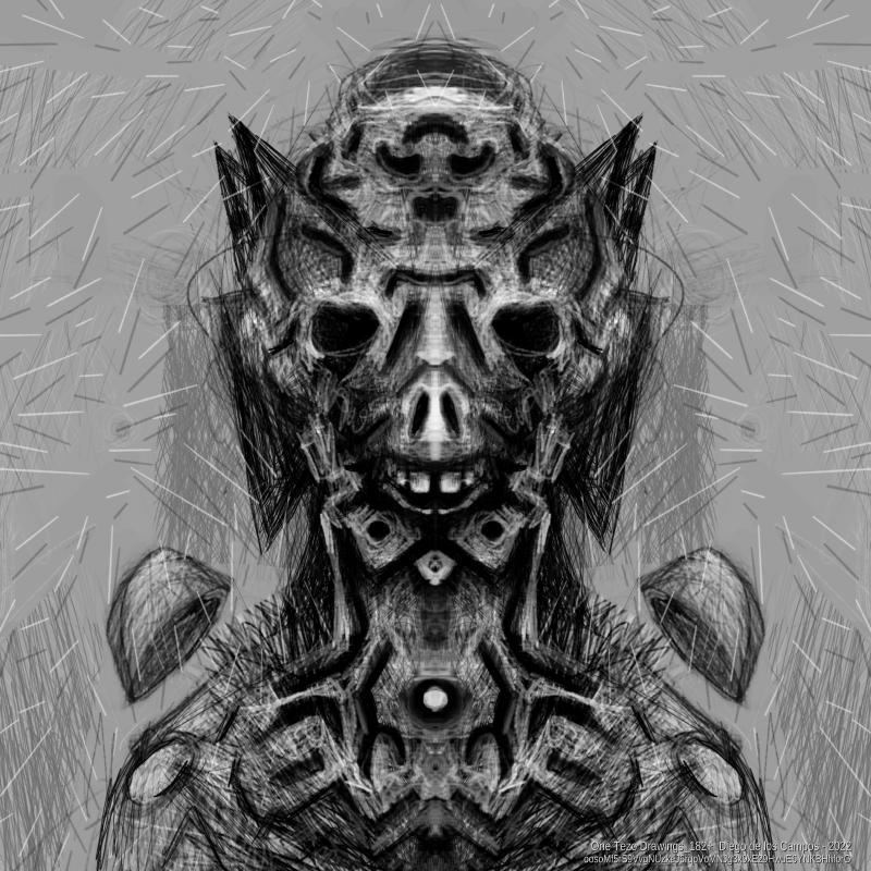 One Tezo Drawings_182+ #17 static token preview